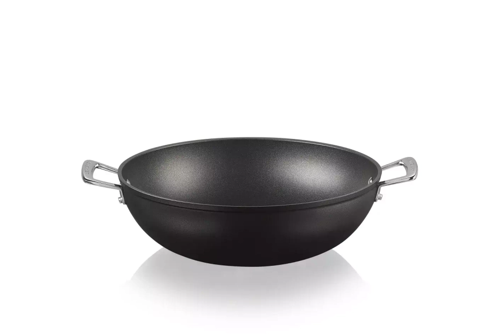 Le Creuset - Cato Wok PRO 32см с антипригарным покрытием / артикул   51105320010502  / GTIN 630870273244