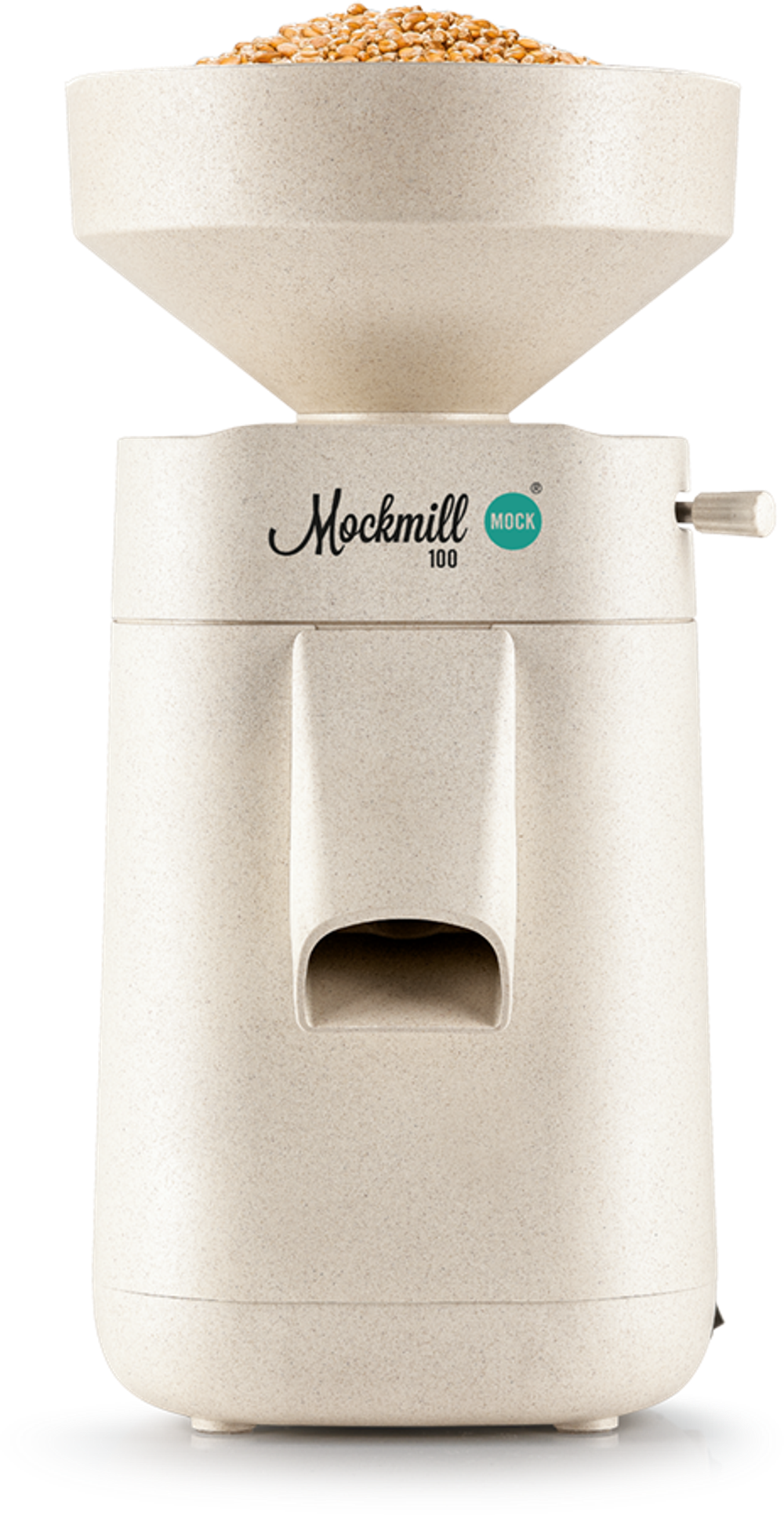 Мукомолка Mockmill MM100 электрическая мини мельница с каменными жерновами для помола зерна и производства цельнозерновой муки в домашних условиях