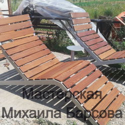 Лежак для зон отдыха.