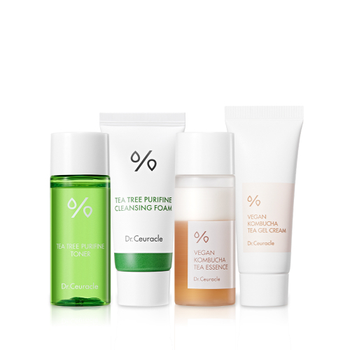 Dr. Ceuracle, Набор Must Have Kit 2 (эссенция+гель-крем+пенка и тонер чайное дерево)