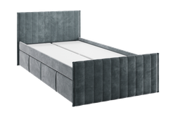 Кровать с ящиком Твикс 900*2000 (велюр) МФ Мебельсон, г. Ижевск