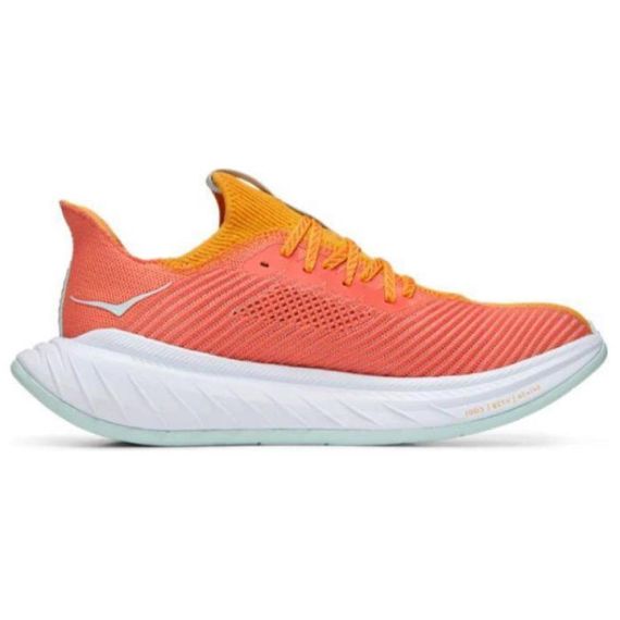 HOKA ONE ONE Carbon X3 Бежевые кроссовки Низкие Женские