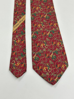 Галстук красный Salvatore Ferragamo
