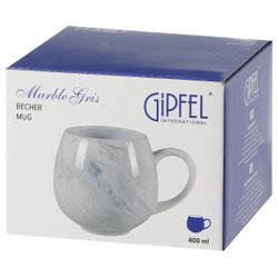 Кружка Gipfel Marble Gris 52697 400 мл