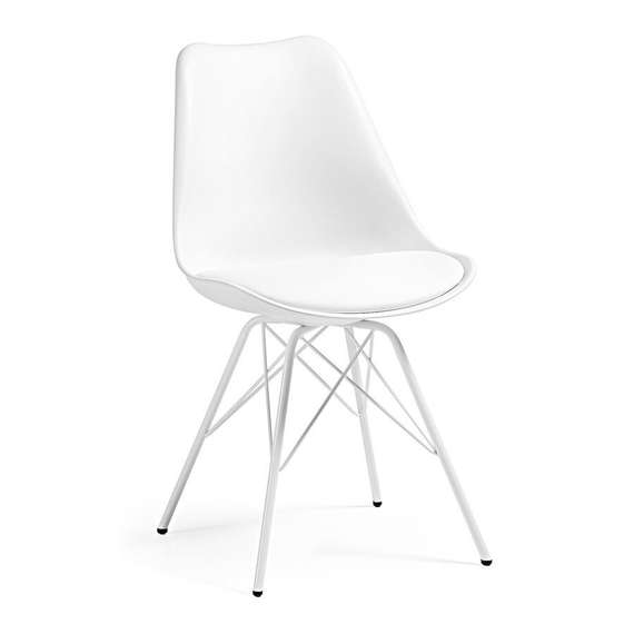 Стул Lars Metal белый