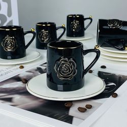 Lenardi 133-456 Кофейный набор 12пр. 95мл в под.уп.(х12)Фарфор