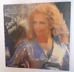Винтажная виниловая пластинка LP Dalida Dedie A Toi Monday Tuesday (France 1979)