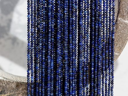 Нить бусин из лазурита 1,8мм