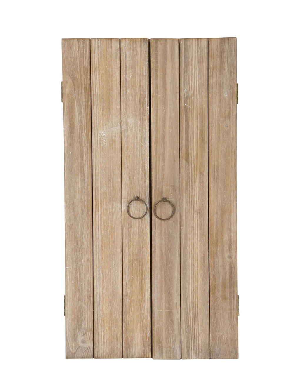 Зеркало "Окно" коричневое 42x4x77 см