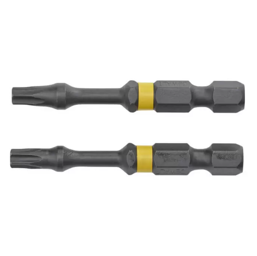 Биты Т25, 50 мм, 2 шт. DEWALT DT70534T