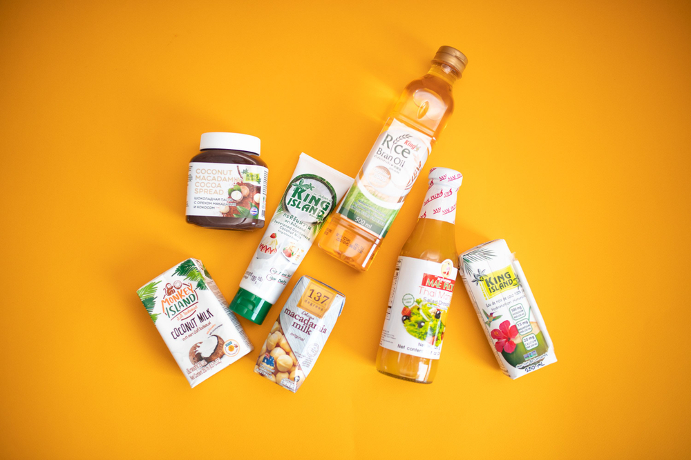 Набор тайские продукты APICO BOX №1 "Из Таиланда with love", подарочный набор из 7-ми тайских продуктов, подарок на Новый год