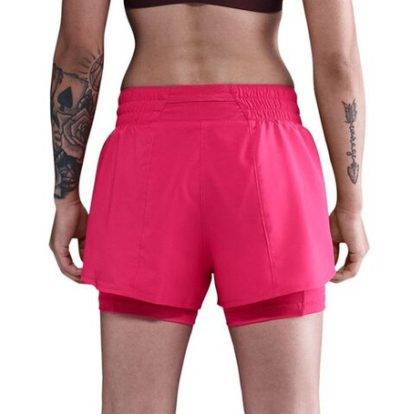 Женские теннисные шорты Nike Dri-Fit One - rush pink/reflective silver