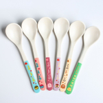 3973786 Ложка детская «Мишка», для кормления из бамбука