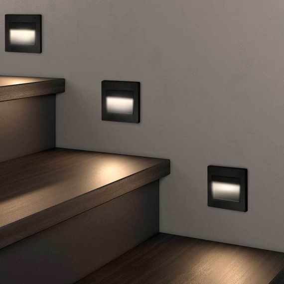 Встраиваемый светодиодный светильник Denkirs Odder DK3050-BK