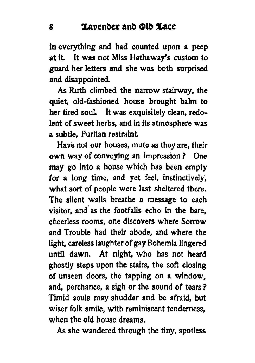 Lavender and Old Lace | Reed Myrtle