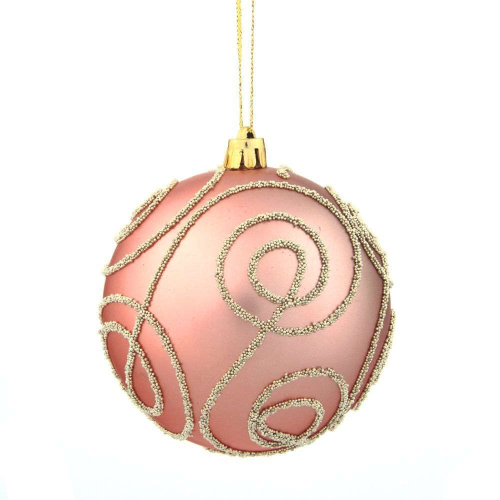 GAEM Набор из 12шт Украшение новогоднее Шар "Волшебный завиток", D 8 см, L35 W27 H9 см