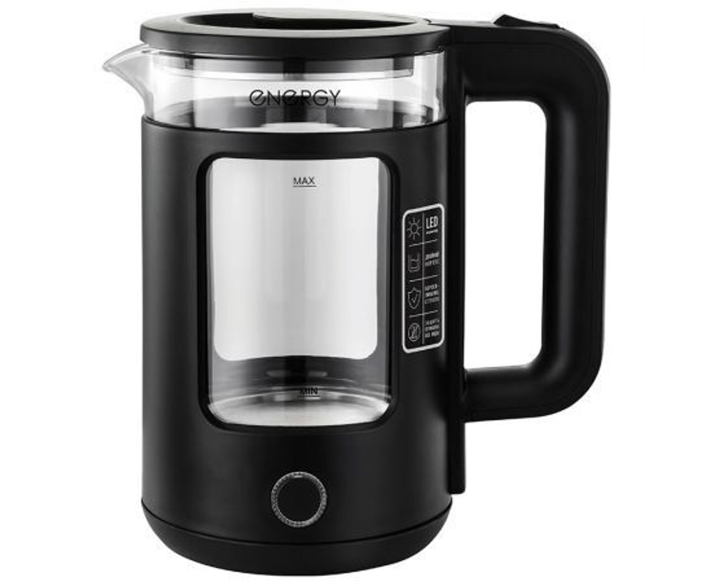 Чайник ENERGY E-256 (1.5л) стекло (164138)