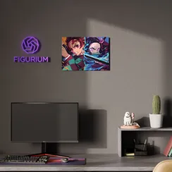 Постер Tanjirou x Nezuko - Demon Slayer