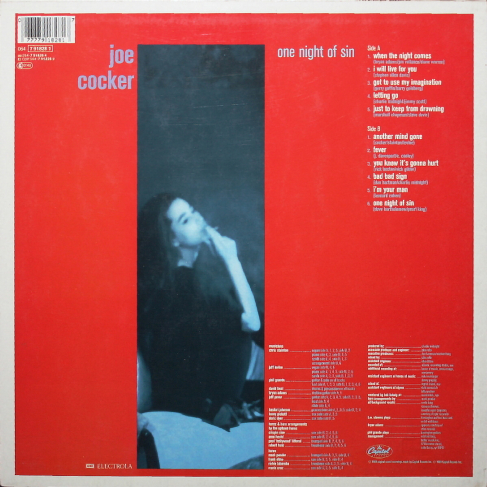 Joe Cocker / One Night Of Sin (LP)