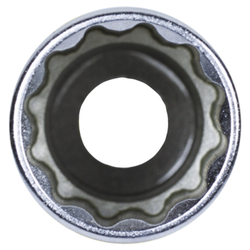 KING TONY (323021M) Головка торцевая глубокая двенадцатигранная 3/8", 21 мм