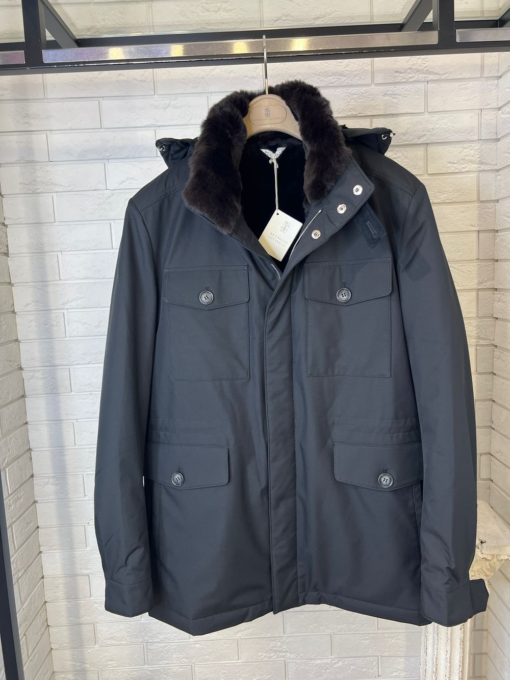 Парка с мехом Loro Piana