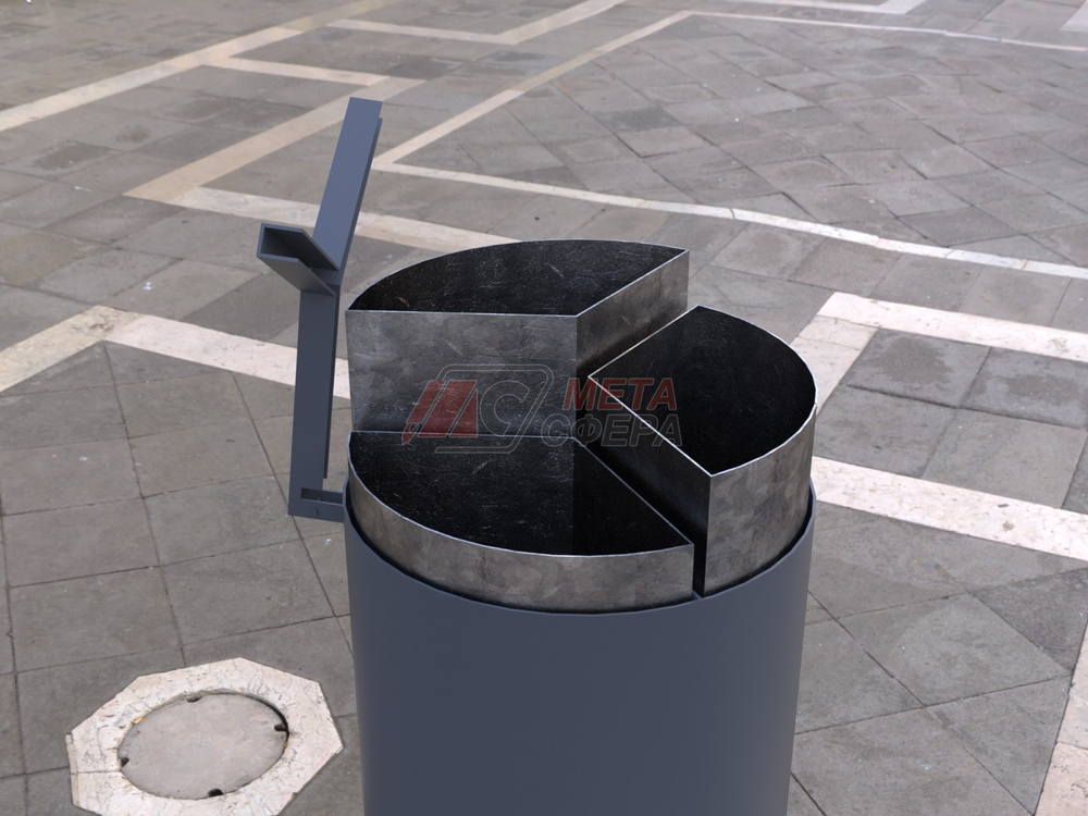 Урна Игрек для раздельного сбора мусора