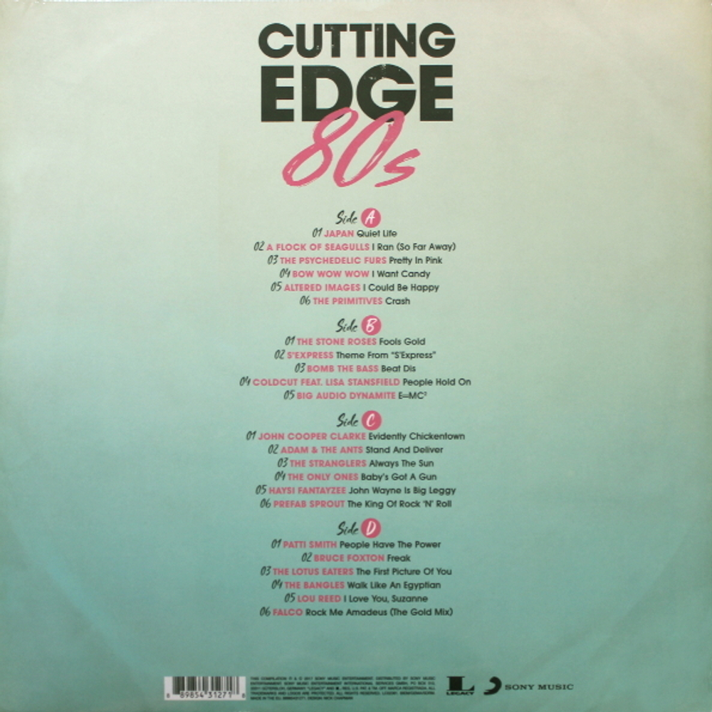 Сборник / Cutting Edge 80s (2LP)