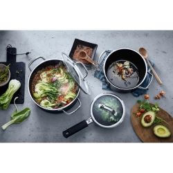 WMF Кастрюля Fusiontec Mineral 20 см 2,3 л черная