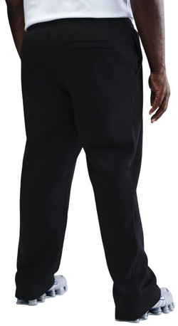 Теннисные брюки Nike Club Open-Hem Fleece - Black