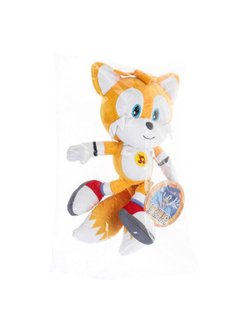 Игрушка мягкая Соник-1, 20 см, желтый, озвученный