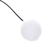 Когтеточка на подставке «Счастливый хвост!, цвет серо-голубой, 18*22см / d-5см