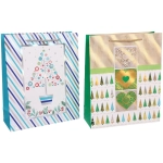 Пакет подарочный «Зимняя нежность» 26*32*10 см, микс