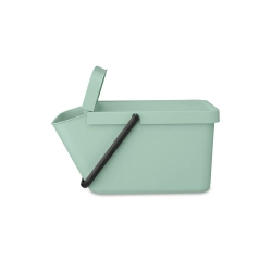 Brabantia Контейнер для мусора Sort & Go 20л для сортировки Jade Green