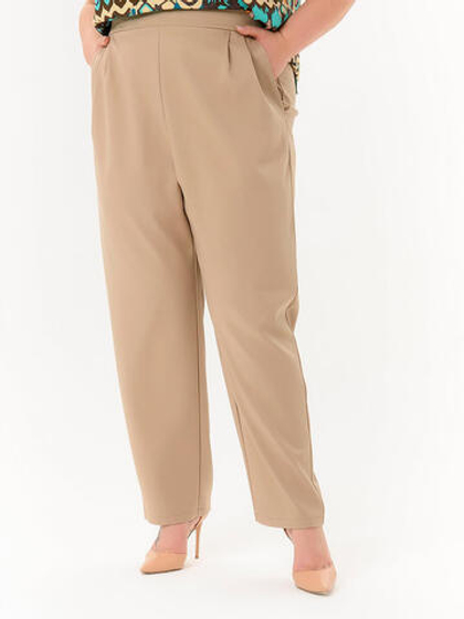 Брюки прямые костюмные, Золотой песок