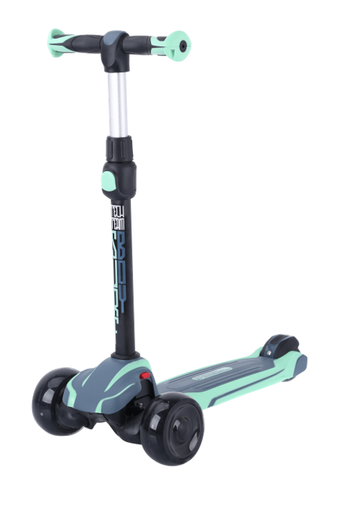 САМОКАТ TECH TEAM SURF BOY 2021 серый/мятный