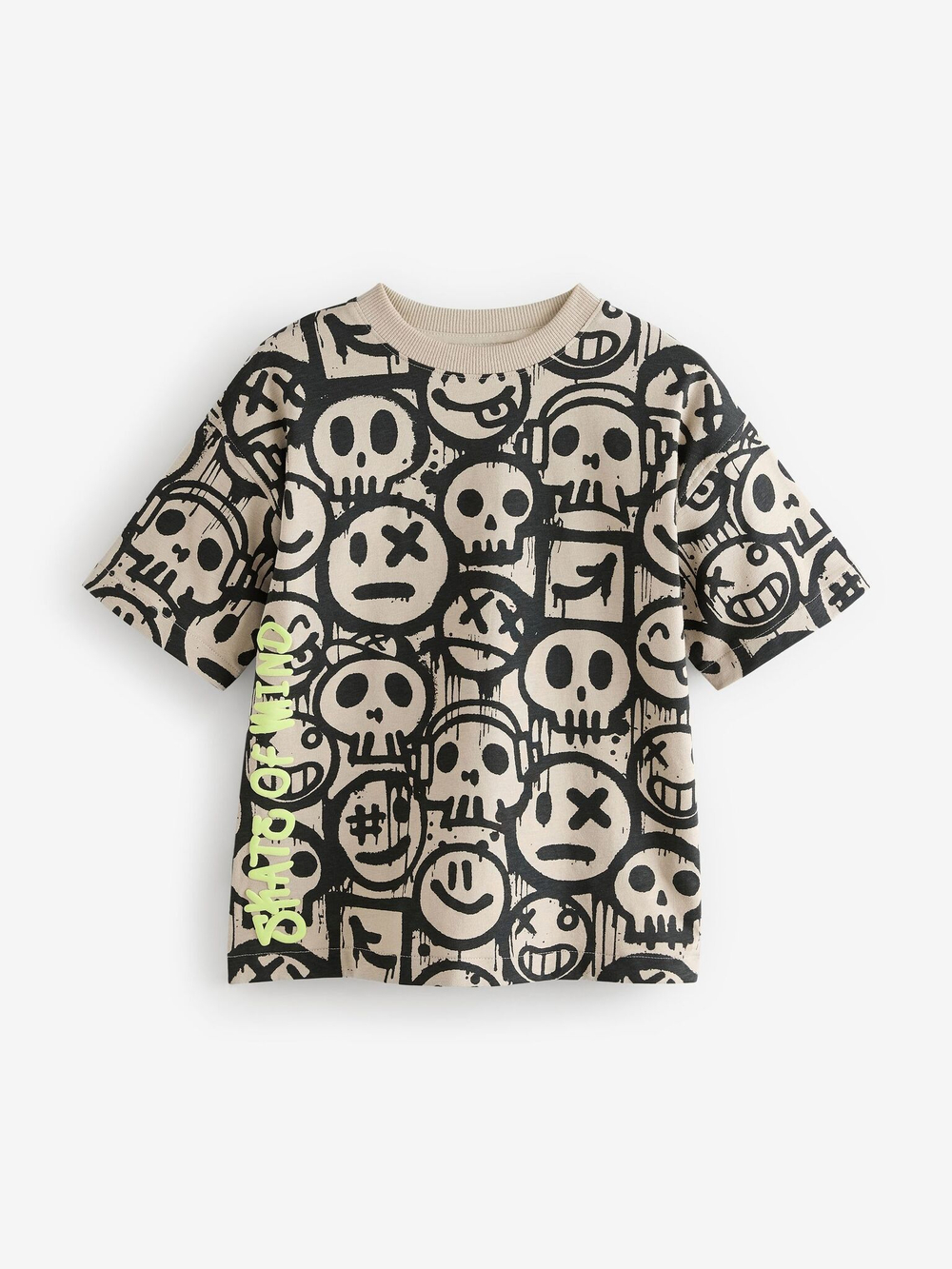 Футболка для мальчика Next E45-243, 3 шт., Бежевый, Красный, Синий