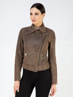 Куртка кожаная натуральная косуха