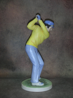 Статуэтка. Фарфор. Гольфист. Coalport. Англия