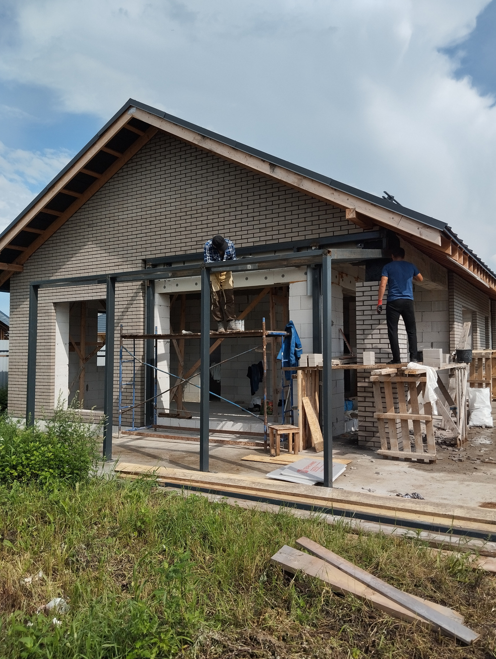 Изготовление и монтаж навеса