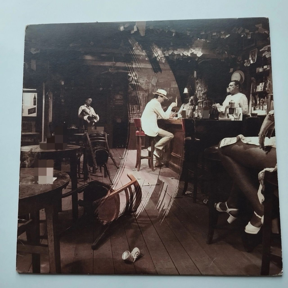 Винтажная виниловая пластинка LP Led Zeppelin In Through The Out Door (USA 1979) Slave E