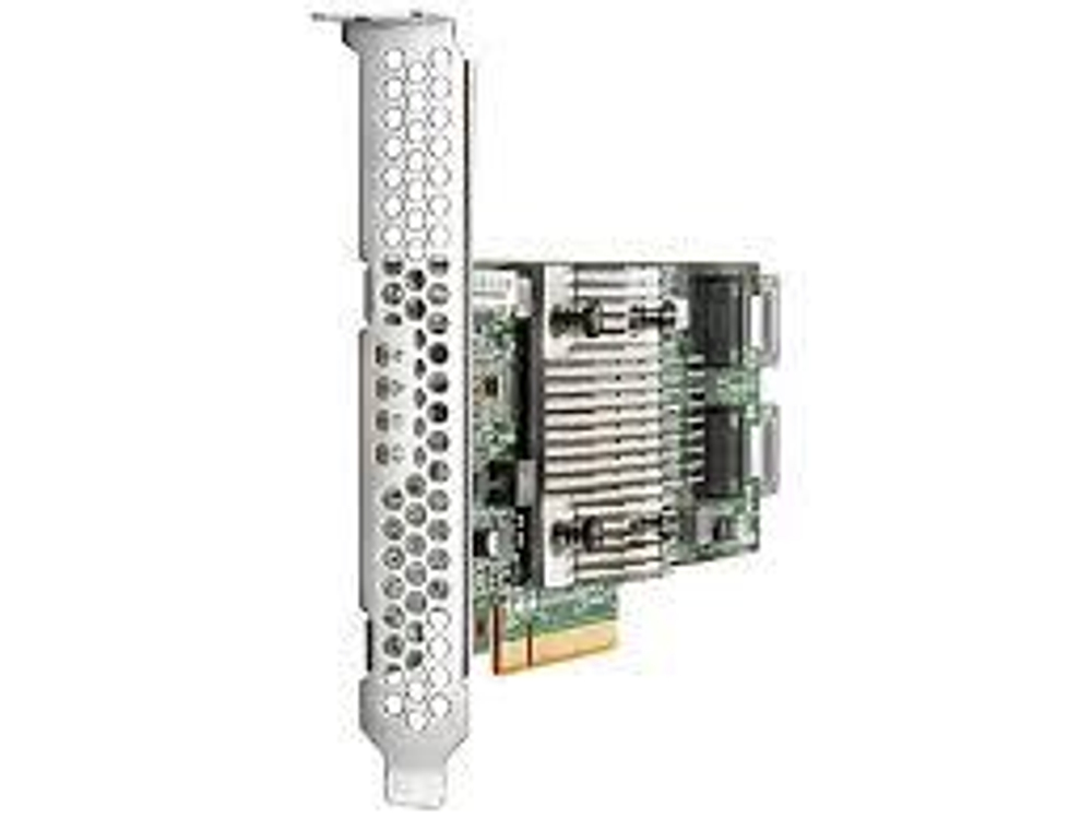 Контроллер HP SAS Smart Host Bus Adapter H240/12G, (Zero Memory) (2x int (mini-SAS) ports) PCI-E3.0 x8, incl. h/h & f/h. brckts, for DL160/180 Gen9 (750053-001)