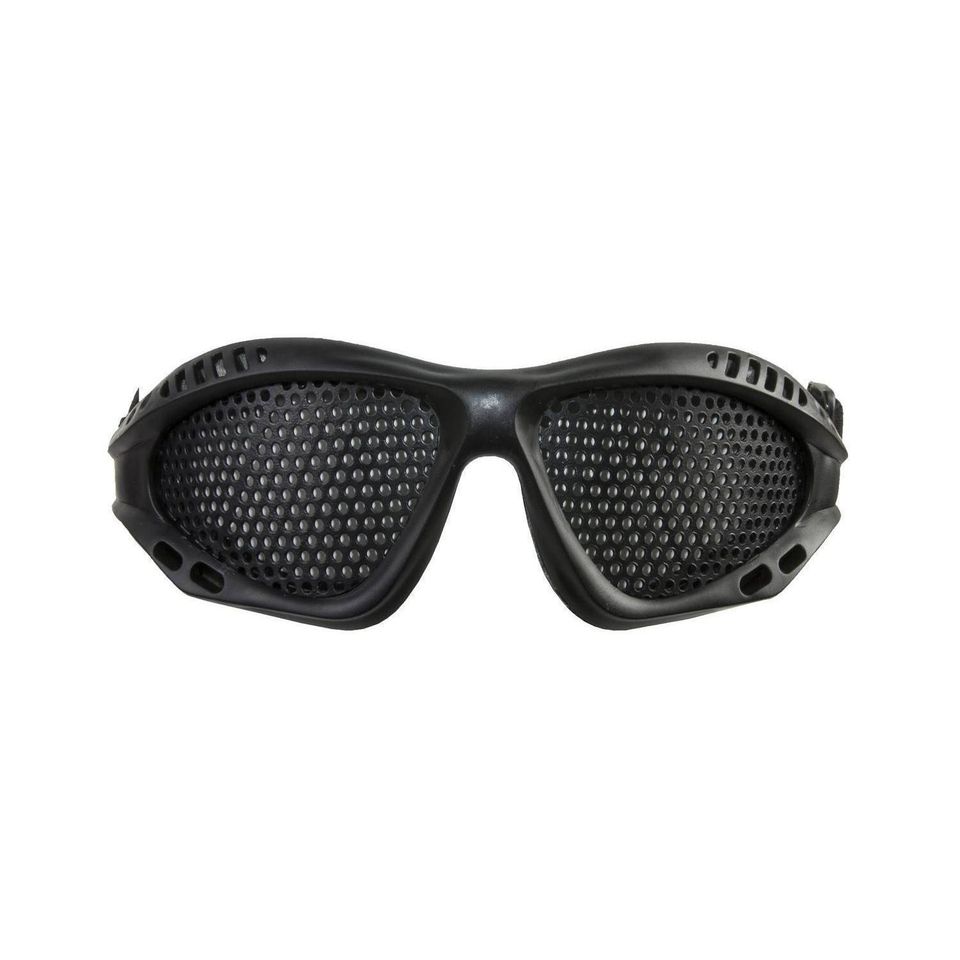 Очки защитные сетка (перфорация,black)
