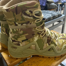 Тактические ботинки Лова высокий мультикам