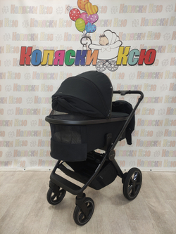 Коляска модульная Carrello Ultimo CRL-6518 Sable Black черная рама