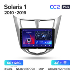 Teyes CC2 Plus 9" для Hyundai Solaris 2010-2016