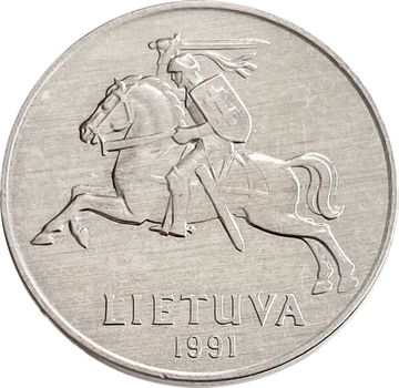 5 центов 1991 Литва