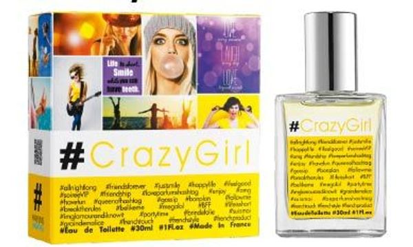#Parfum Hashtag #CrazyGirl