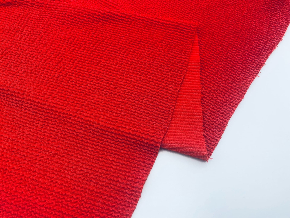 УЦЕНКА! Бифлекс-жатка, матовый, красный, 40*75 см.