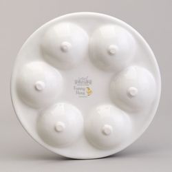 БЛЮДО НА 6 ЯИЦ LEFARD "FUNNY HENS" 18*18*2,5 СМ (КОР=36ШТ.)