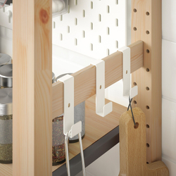 IKEA IVAR  (ИКЕА ИВАР)  -  Крючок для бокового элемента, белый